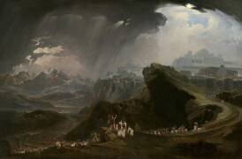 Josué ordonne au soleil de s'arrêter à Gibéon (John Martin) - Muzeo.com