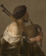 Joueur de cornemuse (Hendrick ter Brugghen) - Muzeo.com
