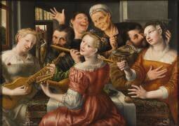 Joyeuse Compagnie (Jan Massys) - Muzeo.com