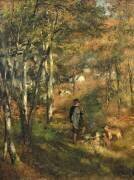 Jules Le Coeur en forêt de Fontainebleau (Auguste Renoir) - Muzeo.com