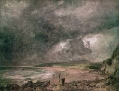 La Baie de Weymouth avec Orage approchant (John Constable) - Muzeo.com