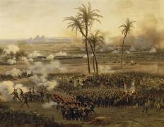 La Bataille des Pyramides, 21 juillet 1798 (Louis François Lejeune) - Muzeo.com