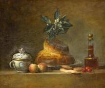 La Brioche dit aussi Un Dessert (Jean Siméon Chardin) - Muzeo.com