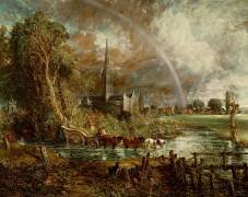 La Cathédrale de Salisbury depuis les Prairies (John Constable) - Muzeo.com