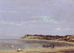 La Côte à La Hève (Eugène Boudin) - Muzeo.com