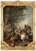 La chasse du lion (Jean-François de Troy) - Muzeo.com