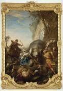 La chasse à l'éléphant (Charles Parrocel) - Muzeo.com