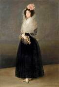 La comtesse del Carpio, marquise de la Solana (1737-1795) (Francisco de Goya) - Muzeo.com