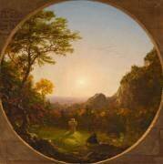 La Croix dans la Solitude d'aprés un poème de F.D. Hermans (Thomas Cole) - Muzeo.com
