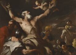 La Crucifixion de Saint André (Luca Giordano) - Muzeo.com