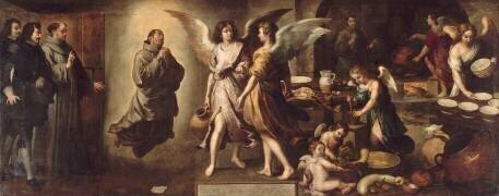 La Cuisine des Anges (Bartolomé Esteban Murillo) - Muzeo.com