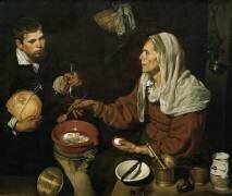 La cuisinère (Diego Vélasquez) - Muzeo.com