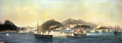 La deuxième bataille de Shimonoseki (Jean-Baptiste-Henri...) - Muzeo.com