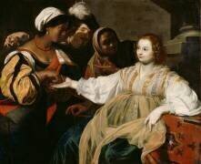 La Diseuse de Bonne Aventure (Nicolas Régnier) - Muzeo.com