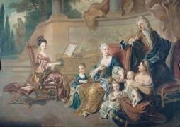La famille de Franqueville (Jean-François de Troy) - Muzeo.com