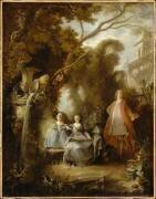 La famille de l'artiste (Jacques de Lajoue) - Muzeo.com