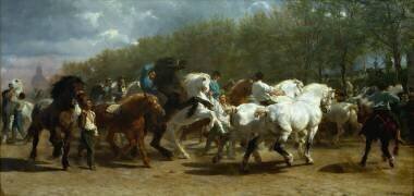 La foire aux chevaux (Rosa Bonheur) - Muzeo.com
