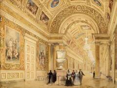La Galerie de Diane à Fontainebleau (Thomas Allom) - Muzeo.com