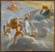 La gloire immortelle de Richelieu, esquisse (Philippe de Champaigne) - Muzeo.com