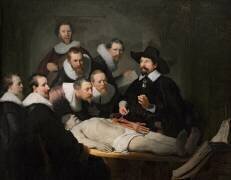 La Leçon d'anatomie du Dr Nicolaes Tulp (Rembrandt) - Muzeo.com