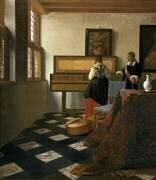 La Leçon de musique (Johannes Vermeer) - Muzeo.com