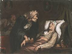 La maladie imaginaire (Honoré Daumier) - Muzeo.com