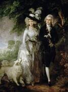 La Marche Matinale : Monsieur et Madame William Hallett (Thomas Gainsborough) - Muzeo.com