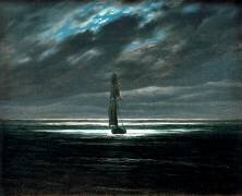 La mer au clair de lune (Caspar David Friedrich) - Muzeo.com