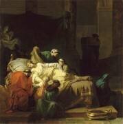 La mort d'Alceste ou l'héroïsme de l'amour conjugal (Jean-François Pierre Peyron) - Muzeo.com