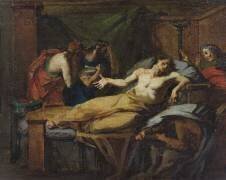 La mort de Socrate (Félix Auvray) - Muzeo.com