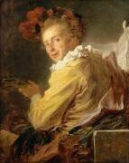 La Musique (portrait de M. de la Bretèche, frère de l'abbé de Saint-Nom) (Jean-Honoré Fragonard) - Muzeo.com