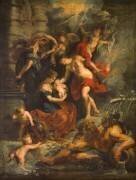 La naissance de Marie de Médicis à Florence le 26 avril 1573 (Pierre Paul Rubens) - Muzeo.com