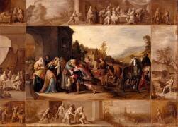 La Parabole de l'enfant prodigue (Frans Francken le Jeune) - Muzeo.com