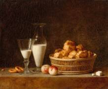 La Petite collation (ou carafe d'orgeat) (Henri Horace Roland Delaporte) - Muzeo.com