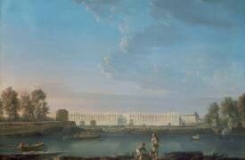 La place Louis XV, vue de la rive gauche (Alexandre Jean Noël) - Muzeo.com