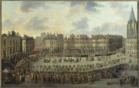 La Procession de Lille (Antoine Watteau) - Muzeo.com