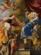 La Prudence amène la Paix et l'Abondance (Simon Vouet) - Muzeo.com