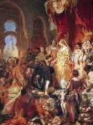 La réception de Christophe Colomb (Eugène Devéria) - Muzeo.com