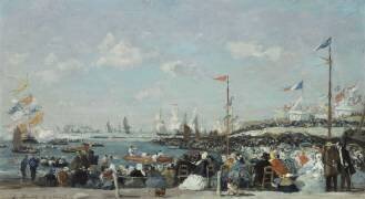 La régate du Havre (Eugène Boudin) - Muzeo.com