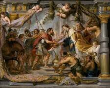 La rencontre d'Abraham et de Melchisédek (Pierre Paul Rubens) - Muzeo.com