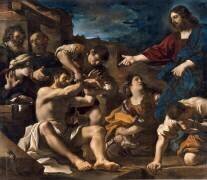 La Resurrection de Lazare (Le Guerchin) - Muzeo.com