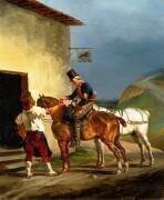 La Taverne du Cheval Blanc (Théodore Géricault) - Muzeo.com