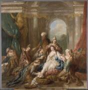 La toilette d'Esther (Jean-François de Troy) - Muzeo.com