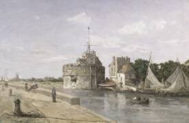 La Tour de François Ier au Havre (Eugène Boudin) - Muzeo.com