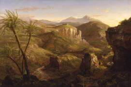 La vallée et le temple de Segestae (Thomas Cole) - Muzeo.com