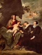 La Vierge aux donateurs (Antoine van Dyck) - Muzeo.com