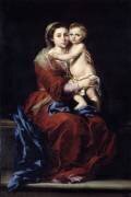La vierge du rosaire (Bartolomé Esteban Murillo) - Muzeo.com