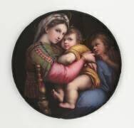 La Vierge à la chaise (Abraham Constantin) - Muzeo.com