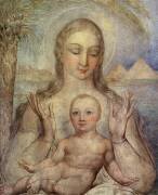 La Vierge à l'enfant en Egypte (William Blake) - Muzeo.com