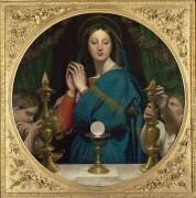 La Vierge à l'Hostie (Jean-Auguste-Dominique Ingres) - Muzeo.com
